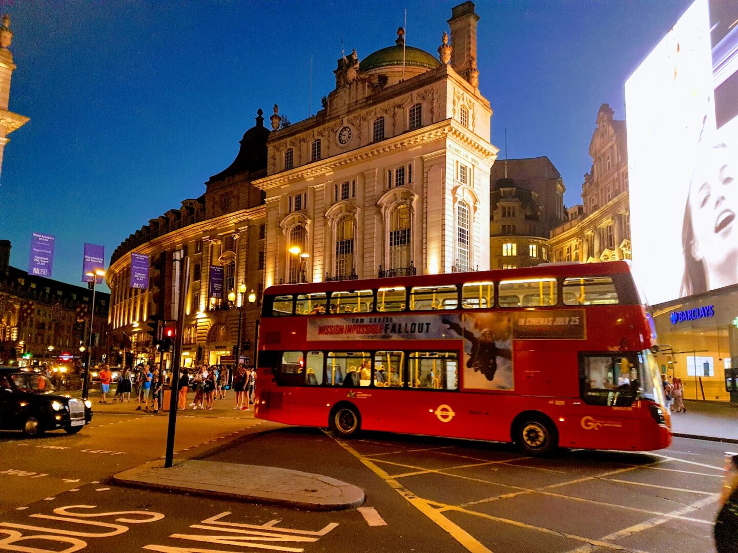 Piccadilly e os clássicos de Londres